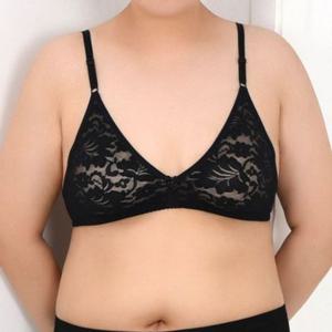 꿀땡 뽕브라 스판 B컵브라 빅브라 빅사이즈 노와이어