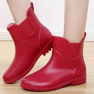 여자 레인 부츠 장마 방수 비올때 작업화 낚시 발목 고급