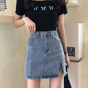 여자편한바지 여성 치마바지 미니스커트 스판치마바지 데님치마
