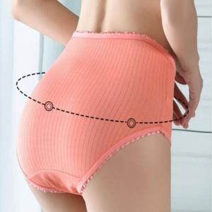 미디기장 골지 팬티 위생팬티 속옷 언더웨어 여성사각