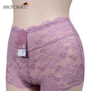 노라인 레이스 즈로즈팬티 쏘로사떼 사각 PT2008