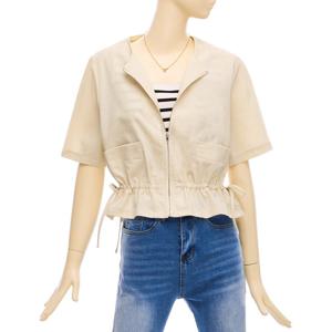 [포커스]린넨스트링집업자켓 PBBF4M1JK1191