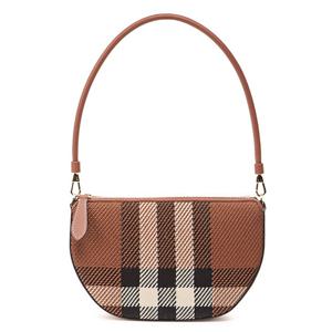 [버버리] 숄더백 니트 체크 올림피아 파우치백 8049301