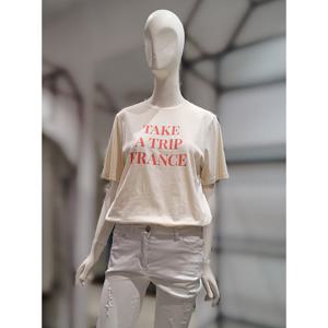 [SI][SI] SI라운드 레터링 포인트 티셔츠SGIBD2820 (P003215805)