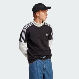 아디다스 에센셜 싱글 저지 3S 반팔티 IC9334