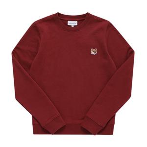 메종키츠네 맨투맨 LW00302KM0001 P675 폭스헤드 패치