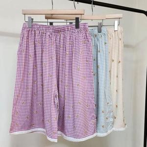 [라일리의류] Rly 국산 여름 곰돌이 레이온5부 잠옷바지