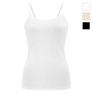 제임스딘 심플 베이직 여성 끈 나시 런닝 JHWRR101