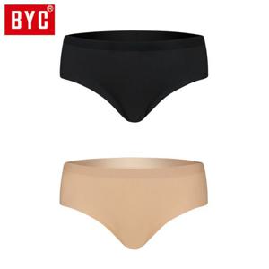 여성팬티 BYC 여성 누디스판 미디 2매입 위생팬티 DOLS1108