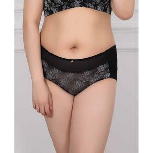 조이지않는 깔끔하고 베이직한 레이스 햄 빅사이즈 팬티 속옷선