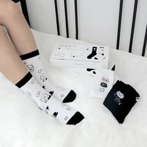 카카오프렌즈 두들두들 장목 양말 세트 3P