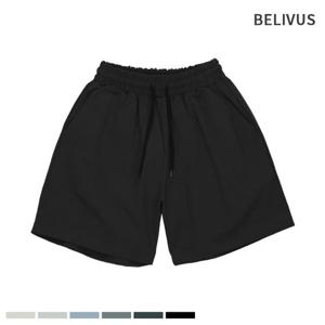 빌리버스 남자 반바지 밴딩 아노락 와이드 팬츠 BMDP009