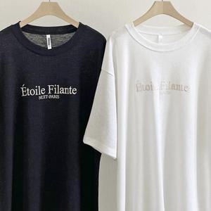 파리린넨라운드반팔티 406S222S 빅사이즈 여성의류