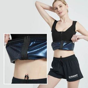 여자땀복세트 여자 운동 러닝 앞지퍼 포인트 땀복 나시 집업 티