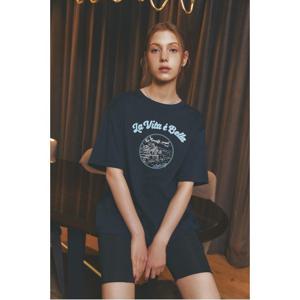 [메트로시티] 라비타벨라 그림 반팔 티셔츠 M243CT0912N