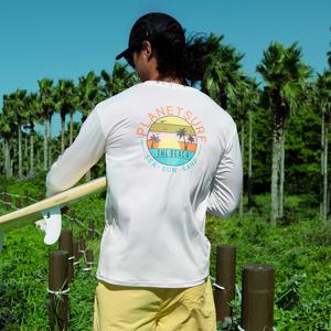 플래닛서프 남성 루즈핏 래쉬가드 PS033WUMT