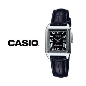 카시오 CASIO 여성 여자 가죽 패션 손목시계 LTP-V007L-1B