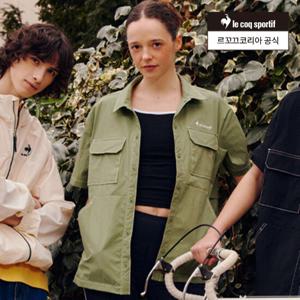 [르꼬끄공식] [70% OFF] 씨클리즘 에센셜 반팔 셔츠 자켓 (QP223CJK48)