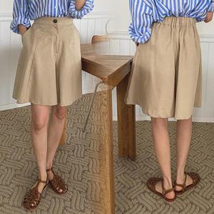 위쉬몰 LT 런던5부백밴딩반바지(P610H407) 빅사이즈