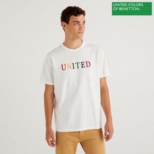 베네통 Color lettering t-shirt 2F_3URFU1038_903