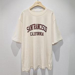 아이우먼 깔끔텍스트포니아반팔티 GYS415M407 빅사이즈