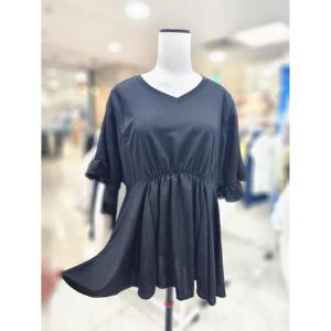 스테파니 세이브존08 로맨틱 박시 플리츠 티 A24TS4255