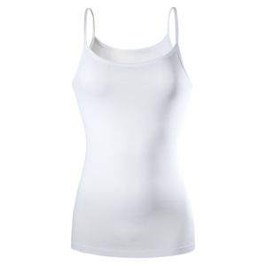 BYC 순면 베이직 흰색 여 학생 주니어 끈 나시 런닝 BPR5005