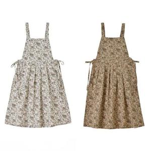 빅사이즈사랑해요 R147L407 플라워플리츠스냅앞치마 DG