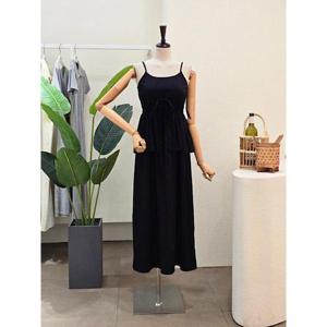 [포커스]24FM4F3OP30893_레이어드 스타일 스트링 원피스