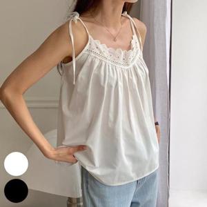 빅사이즈사랑해요 S425L407 힐링넥레이스끈블라우스 DD