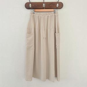 아이우먼 코코끈밴딩포켓치마바지 GOS442M407 빅사이즈