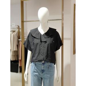 [에꼴드파리] 프릴 빅 칼라 블라우스 M09RB46WBAM09Z