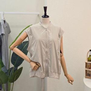 [포커스]FM4E7VT02194_지퍼 집업 야상 베스트