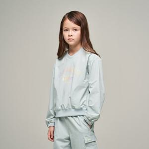 내셔널지오그래픽키즈 K243GSW940 판테라 V넥 우븐 맨투맨 MINT