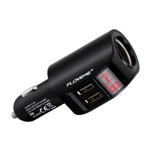 시크릿 듀얼 포트 3.1A 고속 차량용 시거잭 충전소켓