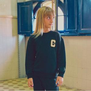 [헤지스 키즈]HRC 스포티브 맨투맨 (HSF72TM34G_BK) (HSF72TM34G_BK)