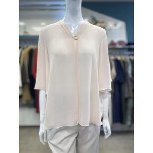 안지크 세이브존07 브이넥 칠부 블라우스 AH2BL5190