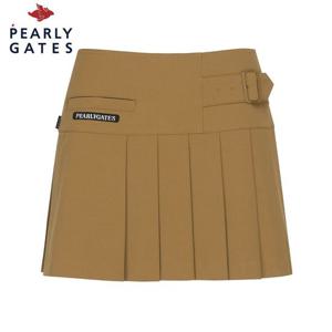 [파리게이츠] 파리게이츠 여성 사이드 버클 플리츠 큐롯 스커트 521D3PC206_BG