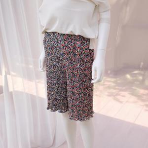 아이우먼 이지날날이꽃패턴반바지 RNR172M407 빅사이즈