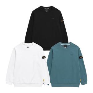 [내셔널지오그래픽 키즈] K243USW910 베이직 스몰로고 맨투맨 3종택 1