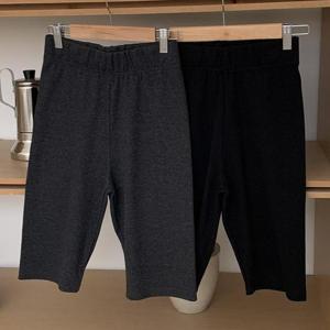 빅사이즈레깅스 S503L408 베이면스판바이커쇼츠 MO