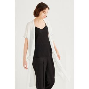 [유닛]린넨 혼방 드롭 숄더 루즈핏 가디건 [UFH2-KCA258N]