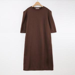 아이우먼 세르퍼프볼륨무지원피스 WBS554M408 빅사이즈