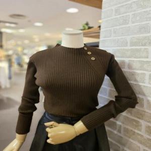 [레코브]LC31DXKN546X_사이드 버튼 니트