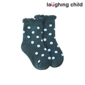 [래핑차일드] 레이스 도트 레귤러 삭스(88A2981014_GN)