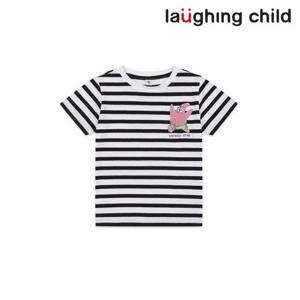 [래핑차일드] 캐릭터 반팔 티(8941933152_BK)