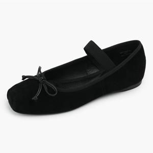 [베어파우]ODETTE 여성 소가죽 메리제인 플랫 K2815152QC-W