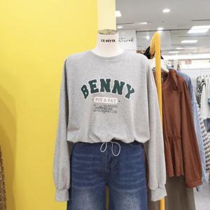 르피타 DP01 베니 스트링 크롭 맨투맨 L243UTS961