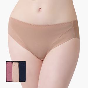 제임스딘 여성 편한 위생 생리 면스판 샘방지 노라인 팬티