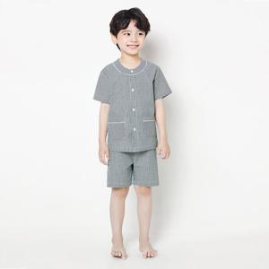 BYC 남 아동 여름 5부 반팔 잠옷 실내복 세트 NSG0003